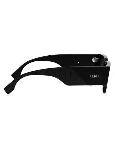 Fendi Men's 51MM Rectangular Sunglasses - Dark Green Green | Thumbnail 15 Fendi Men's 51MM Rectangular Sunglasses - Dark Green Green | Thumbnail 15