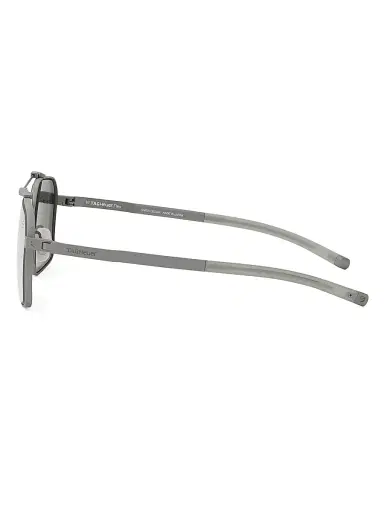 TAG Heuer Men's Flex Dyneema 57MM Square Sunglasses - Silver Matte Palladium | Thumbnail 3 TAG Heuer Men's Flex Dyneema 57MM Square Sunglasses - Silver Matte Palladium | Thumbnail 3