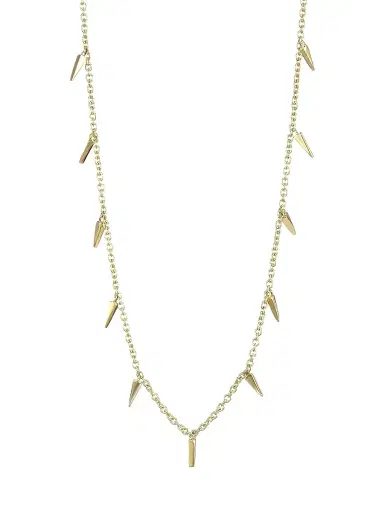 Sydney Evan Women's 14K Gold Fringe Necklace | Thumbnail 1 Sydney Evan Women's 14K Gold Fringe Necklace | Thumbnail 1