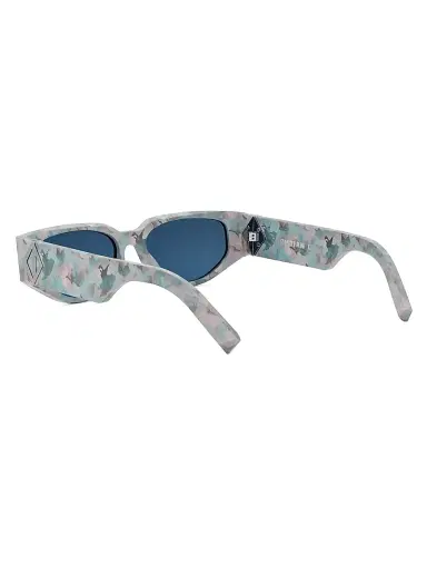 Dior Men's CD Diamond S7I Geometric Sunglasses - Pale Blue Havana Bright Blue | Thumbnail 4 Dior Men's CD Diamond S7I Geometric Sunglasses - Pale Blue Havana Bright Blue | Thumbnail 4