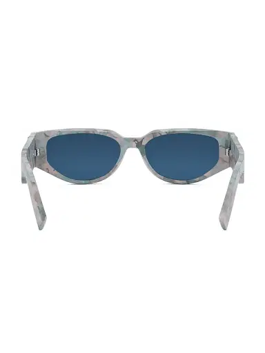 Dior Men's CD Diamond S7I Geometric Sunglasses - Pale Blue Havana Bright Blue | Thumbnail 5 Dior Men's CD Diamond S7I Geometric Sunglasses - Pale Blue Havana Bright Blue | Thumbnail 5