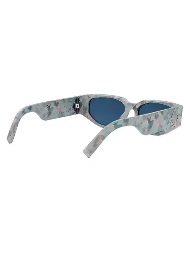 Dior Men's CD Diamond S7I Geometric Sunglasses - Pale Blue Havana Bright Blue | Thumbnail 6 Dior Men's CD Diamond S7I Geometric Sunglasses - Pale Blue Havana Bright Blue | Thumbnail 6
