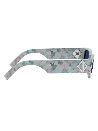 Dior Men's CD Diamond S7I Geometric Sunglasses - Pale Blue Havana Bright Blue | Thumbnail 7 Dior Men's CD Diamond S7I Geometric Sunglasses - Pale Blue Havana Bright Blue | Thumbnail 7