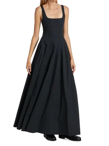 Staud Women's Wells Maxi Dress | Thumbnail 2 Staud Women's Wells Maxi Dress | Thumbnail 2