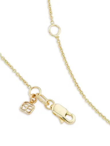Sydney Evan Women's 14K Yellow Gold & 0.18 TCW Diamonds Evil Eye Necklace - Gold | Thumbnail 3 Sydney Evan Women's 14K Yellow Gold & 0.18 TCW Diamonds Evil Eye Necklace - Gold | Thumbnail 3