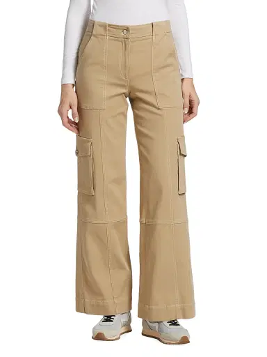 TWP Women's Coop High-Rise Cargo Pants - Khaki - Size 12 | Thumbnail 3 TWP Women's Coop High-Rise Cargo Pants - Khaki - Size 12 | Thumbnail 3