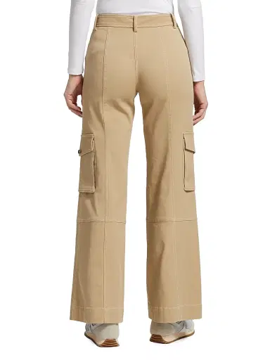 TWP Women's Coop High-Rise Cargo Pants - Khaki - Size 12 | Thumbnail 5 TWP Women's Coop High-Rise Cargo Pants - Khaki - Size 12 | Thumbnail 5