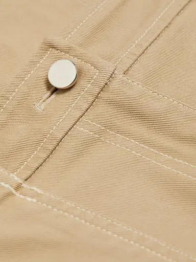 TWP Women's Coop High-Rise Cargo Pants - Khaki - Size 12 | Thumbnail 7 TWP Women's Coop High-Rise Cargo Pants - Khaki - Size 12 | Thumbnail 7