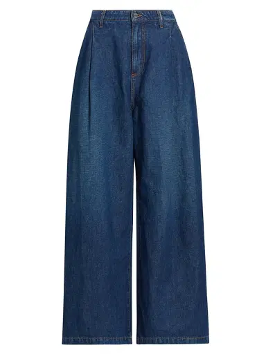 TWP Women's Greene St Cotton-Linen Wide-Leg Pants | Thumbnail 1 TWP Women's Greene St Cotton-Linen Wide-Leg Pants | Thumbnail 1
