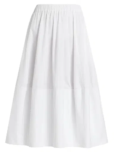 Co Women's Bubble Cotton Poplin Skirt - Black | Thumbnail 8 Co Women's Bubble Cotton Poplin Skirt - Black | Thumbnail 8