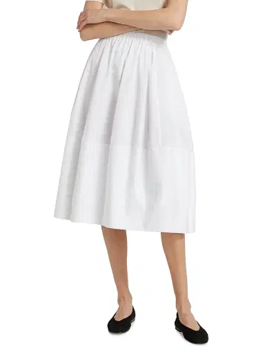Co Women's Bubble Cotton Poplin Skirt - Black | Thumbnail 10 Co Women's Bubble Cotton Poplin Skirt - Black | Thumbnail 10