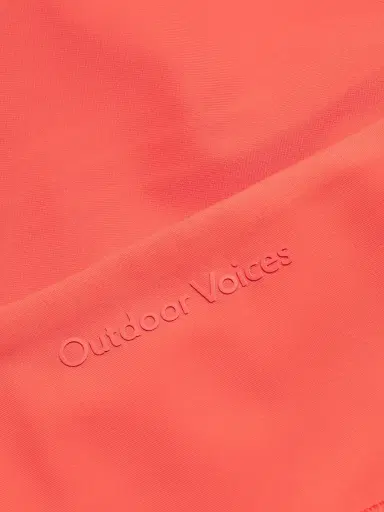 Outdoor Voices Women's Splashknit Active Shorts - Hot Coral | Thumbnail 7 Outdoor Voices Women's Splashknit Active Shorts - Hot Coral | Thumbnail 7