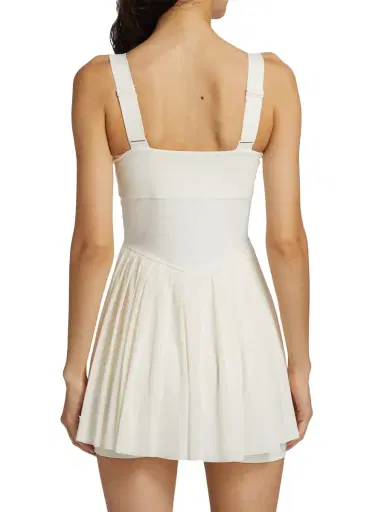 Terez Women's Sugar Swizzle Action Tennis Dress - White | Thumbnail 4 Terez Women's Sugar Swizzle Action Tennis Dress - White | Thumbnail 4