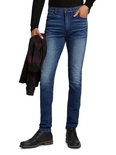 MONFRÈRE Men's Greyson Mid-Rise Straight-Leg Jeans - Toulouse | Thumbnail 3 MONFRÈRE Men's Greyson Mid-Rise Straight-Leg Jeans - Toulouse | Thumbnail 3