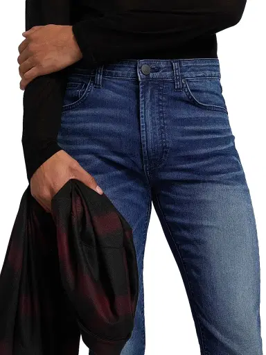 MONFRÈRE Men's Greyson Mid-Rise Straight-Leg Jeans - Toulouse | Thumbnail 6 MONFRÈRE Men's Greyson Mid-Rise Straight-Leg Jeans - Toulouse | Thumbnail 6