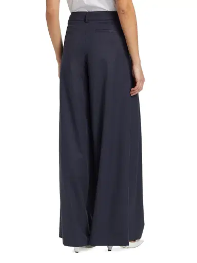 TWP Women's New Didi Wool Wide-Leg Pants - Indigo - Size 12 | Thumbnail 5 TWP Women's New Didi Wool Wide-Leg Pants - Indigo - Size 12 | Thumbnail 5