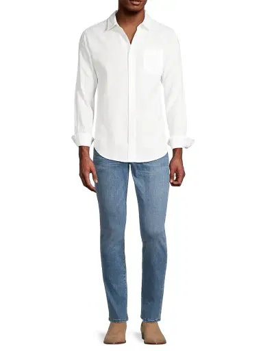 Rails Men's Wyatt Cotton Button-Up - White | Thumbnail 2 Rails Men's Wyatt Cotton Button-Up - White | Thumbnail 2