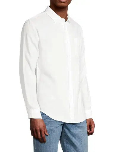 Rails Men's Wyatt Cotton Button-Up - White | Thumbnail 4 Rails Men's Wyatt Cotton Button-Up - White | Thumbnail 4