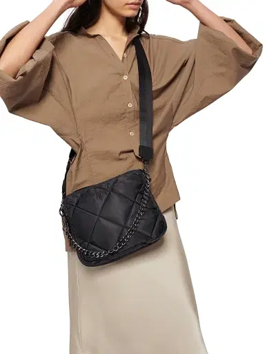 MZ Wallace Women's Bowery Quilted Crossbody Bag - Black | Thumbnail 5 MZ Wallace Women's Bowery Quilted Crossbody Bag - Black | Thumbnail 5