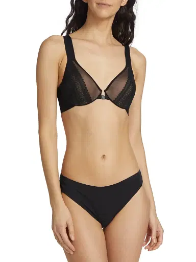 Spanx Women's Bra-llelujah! Illusion-Lace Bra - Very Black Toasted Oatmeal - Size 32C | Thumbnail 3 Spanx Women's Bra-llelujah! Illusion-Lace Bra - Very Black Toasted Oatmeal - Size 32C | Thumbnail 3
