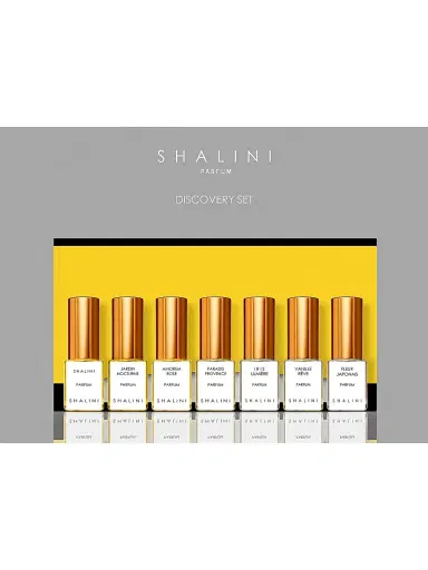 Shalini Parfum Shalini 7-Piece Pure Perfume Discovery Set | Thumbnail 1 Shalini Parfum Shalini 7-Piece Pure Perfume Discovery Set | Thumbnail 1