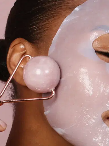 ANGELA CAGLIA Goddess Rose Quartz Roller | Thumbnail 2 ANGELA CAGLIA Goddess Rose Quartz Roller | Thumbnail 2