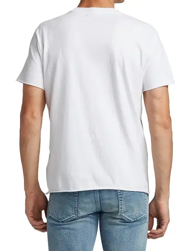 John Elliott Men's Anti-Expo Cotton Tee - White | Thumbnail 5 John Elliott Men's Anti-Expo Cotton Tee - White | Thumbnail 5