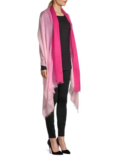Sofia Cashmere Women's Ombré CashmereScarf | Thumbnail 4 Sofia Cashmere Women's Ombré CashmereScarf | Thumbnail 4