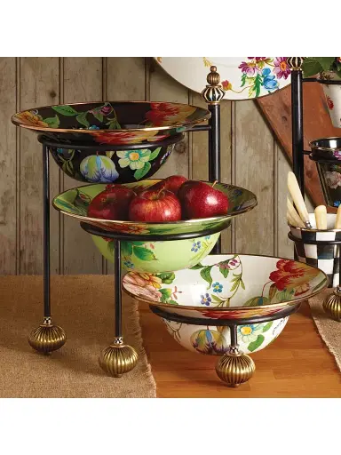 MacKenzie-Childs Flower Market Serving Bowl | Thumbnail 2 MacKenzie-Childs Flower Market Serving Bowl | Thumbnail 2
