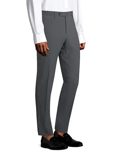 PT Torino Men's Super-Stretch Kinetic Trousers - Dark Grey - Size 42 | Thumbnail 4 PT Torino Men's Super-Stretch Kinetic Trousers - Dark Grey - Size 42 | Thumbnail 4