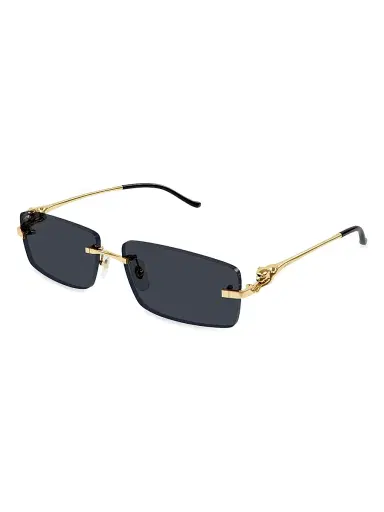 Cartier Women's Panthère Classic 58MM Sunglasses - Gold | Thumbnail 2 Cartier Women's Panthère Classic 58MM Sunglasses - Gold | Thumbnail 2