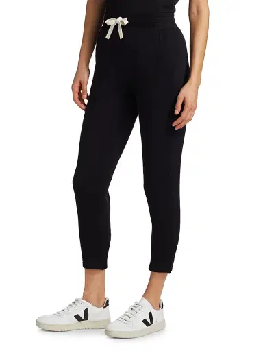 Splits59 Women's Reena Cropped Sweatpants - Heather Grey - Size XL | Thumbnail 4 Splits59 Women's Reena Cropped Sweatpants - Heather Grey - Size XL | Thumbnail 4