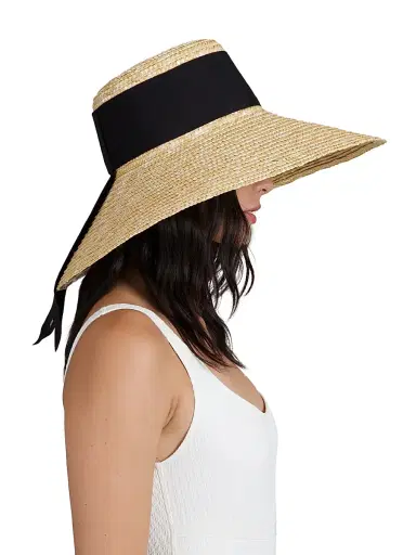 Eugenia Kim Women's Mirabel Straw Sun Hat | Thumbnail 4 Eugenia Kim Women's Mirabel Straw Sun Hat | Thumbnail 4