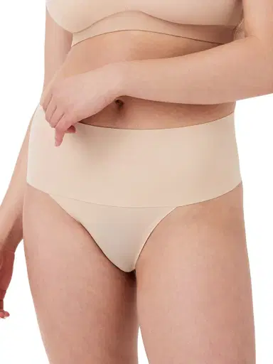 Spanx Undie-tectable Shaping Thong - Black | Thumbnail 2 Spanx Undie-tectable Shaping Thong - Black | Thumbnail 2