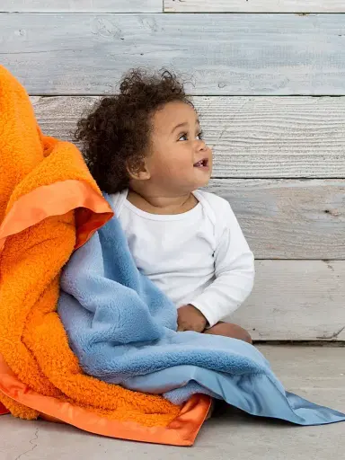Little Giraffe Luxe Satin Blanket | Thumbnail 6 Little Giraffe Luxe Satin Blanket | Thumbnail 6