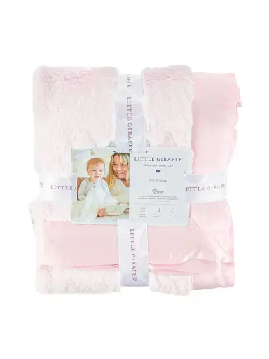 Little Giraffe Luxe Satin Blanket | Thumbnail 7 Little Giraffe Luxe Satin Blanket | Thumbnail 7
