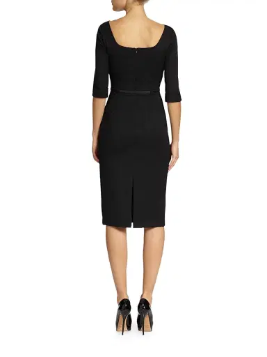 BLACK HALO Women's Jackie O Three-Quarter Sleeve Dress | Thumbnail 4 BLACK HALO Women's Jackie O Three-Quarter Sleeve Dress | Thumbnail 4