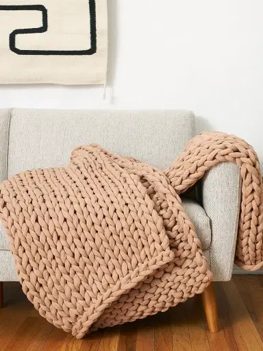 Bearaby Tree Napper Knit Weighted Blanket - Magnolia 20 | Thumbnail 3 Bearaby Tree Napper Knit Weighted Blanket - Magnolia 20 | Thumbnail 3
