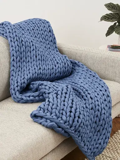 Bearaby Tree Napper Knit Weighted Blanket - Magnolia 20 | Thumbnail 7 Bearaby Tree Napper Knit Weighted Blanket - Magnolia 20 | Thumbnail 7