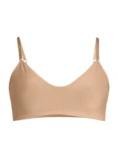 Commando Women's Butter Bralette - Beige - Size Large | Thumbnail 1 Commando Women's Butter Bralette - Beige - Size Large | Thumbnail 1