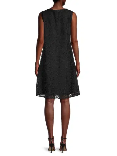 Caroline Rose Women's Lace Tank A-Line Dress | Thumbnail 5 Caroline Rose Women's Lace Tank A-Line Dress | Thumbnail 5