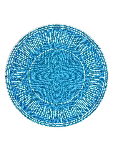 Von Gern Home Amalfi Placemats, Set of 2 - Blue & Light Blue | Thumbnail 1 Von Gern Home Amalfi Placemats, Set of 2 - Blue & Light Blue | Thumbnail 1