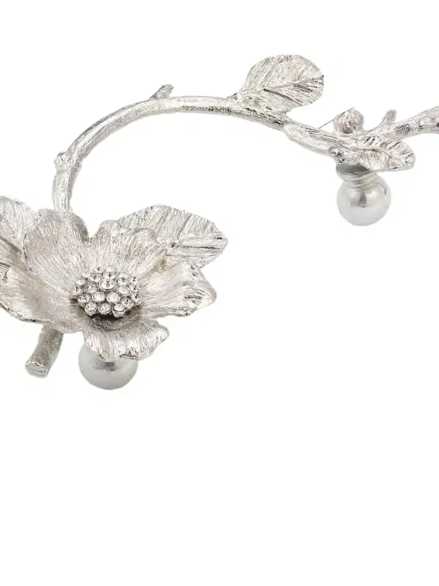 Botanica Glass Tray - Silver Botanica Glass Tray - Silver