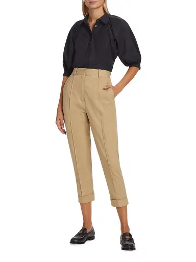 3.1 Phillip Lim Women's Cropped Carrot Trousers | Thumbnail 2 3.1 Phillip Lim Women's Cropped Carrot Trousers | Thumbnail 2