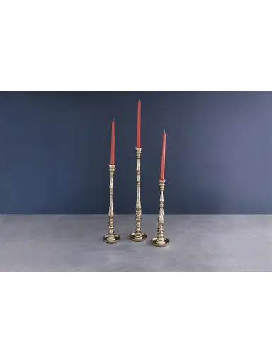 Beatriz Ball Sierra Modern Candlestick Holder - Gold Medium | Thumbnail 5 Beatriz Ball Sierra Modern Candlestick Holder - Gold Medium | Thumbnail 5