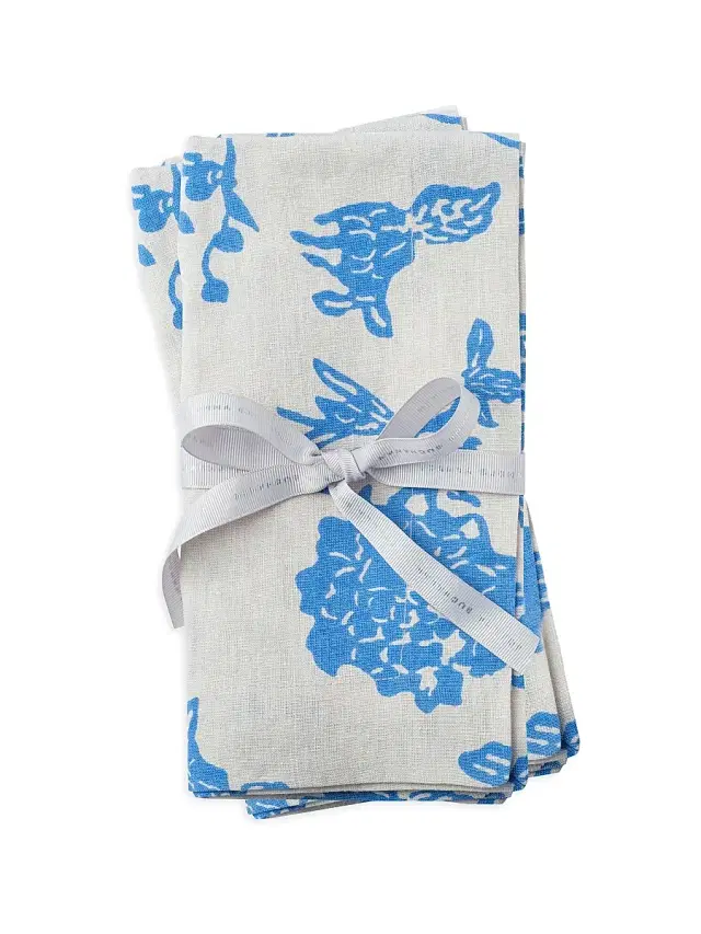 Garden Print 2-Piece Napkins Set Garden Print 2-Piece Napkins Set