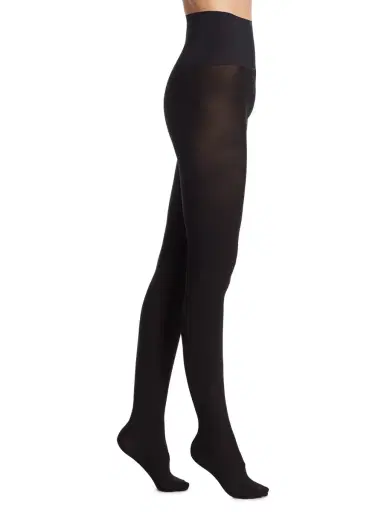 Commando Women's Perfectly Opaque Matte Tights - Black | Thumbnail 2 Commando Women's Perfectly Opaque Matte Tights - Black | Thumbnail 2
