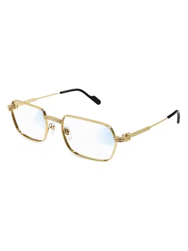 Cartier Men's Première de 56MM Rectangular Optical Glasses - Gold Clear | Thumbnail 3 Cartier Men's Première de 56MM Rectangular Optical Glasses - Gold Clear | Thumbnail 3