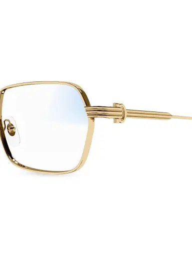 Cartier Men's Première de 56MM Rectangular Optical Glasses - Gold Clear | Thumbnail 4 Cartier Men's Première de 56MM Rectangular Optical Glasses - Gold Clear | Thumbnail 4
