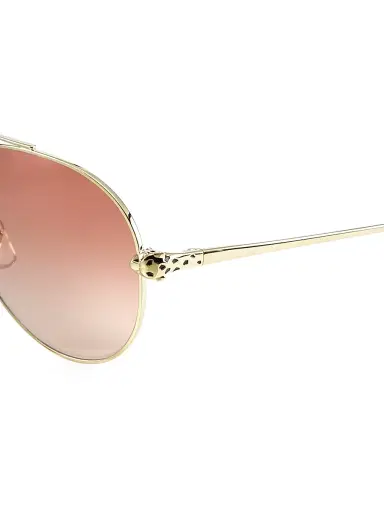 Cartier Women's 61MM Aviator Sunglasses | Thumbnail 3 Cartier Women's 61MM Aviator Sunglasses | Thumbnail 3